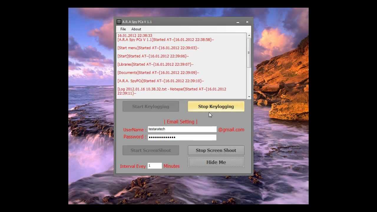 invisible keylogger stealth
